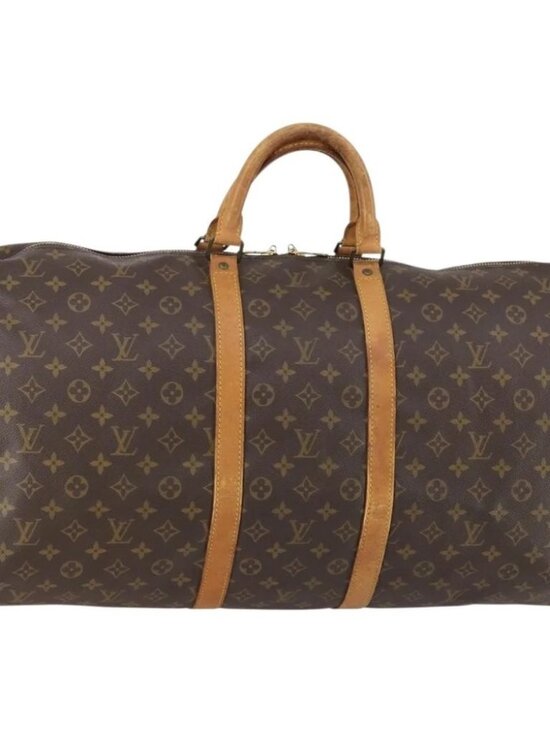 Louis Vuitton Handbags - LOUIS VUITTON Monogram Keepall 55 Boston Bag M41424 LV Auth 147845